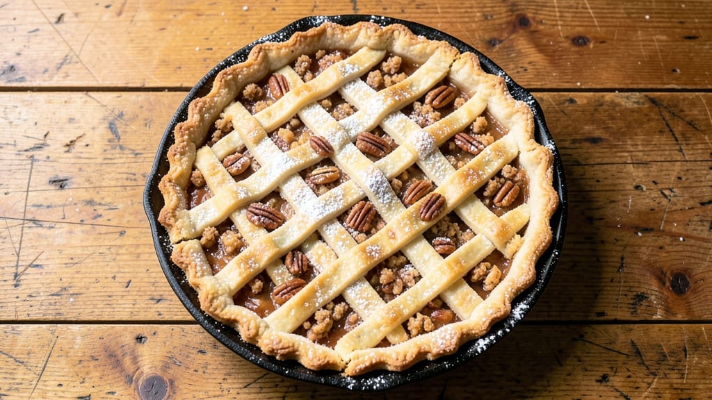 Apple Crumble Pie Recipe With Canned Apples: Spiced Topping Meets No-Cook Filling Magic