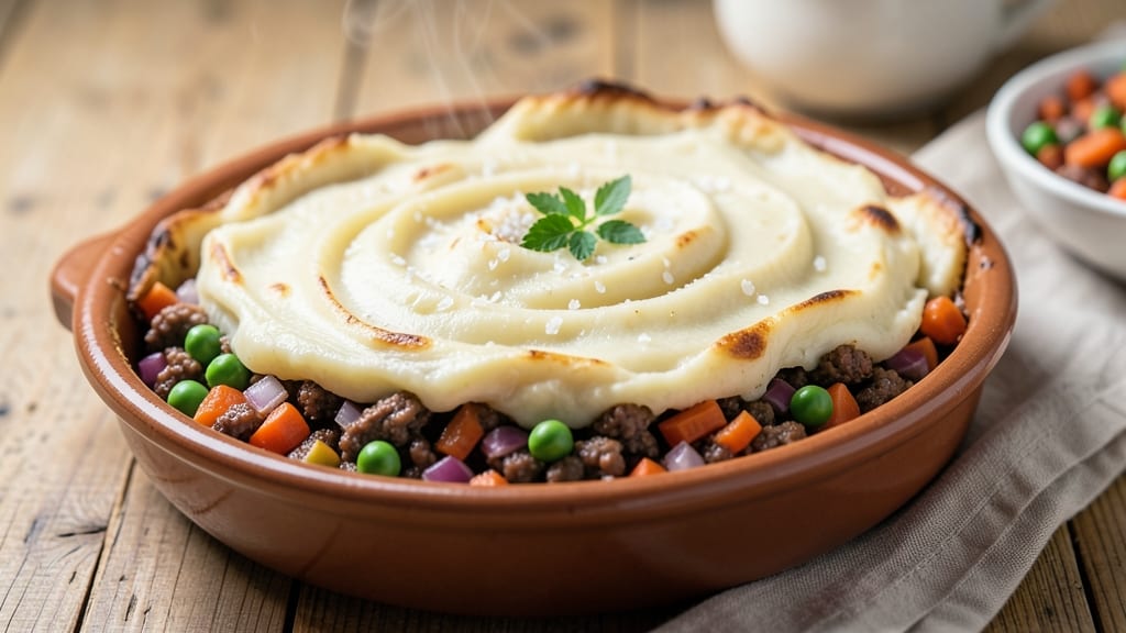 3-Ingredient Shepherd's Pie Recipe: Mashed Potato Topping That Locks in Flavor