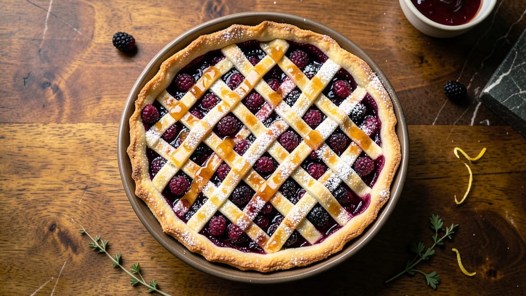 Amish Black Raspberry Pie Recipe: Deep Purple Filling With Foil-Sealed Crust Brilliance