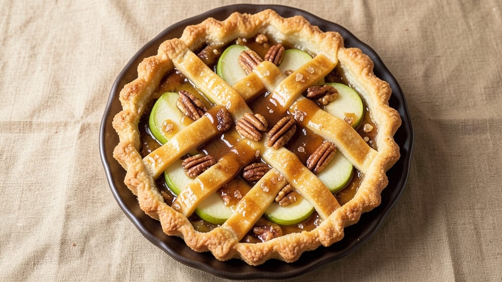 Apple Jack Pie Recipe: Boozy Caramelized Apples in Spiced Crust