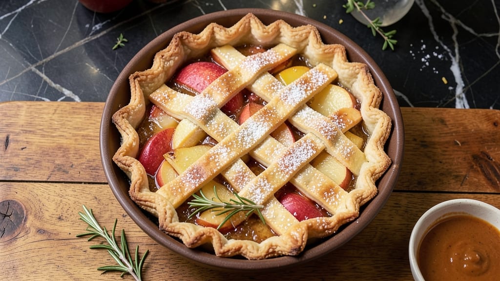 Special Apple Pie Recipe: Homemade Vanilla Bean Swirls and Spiced Apple Lattice