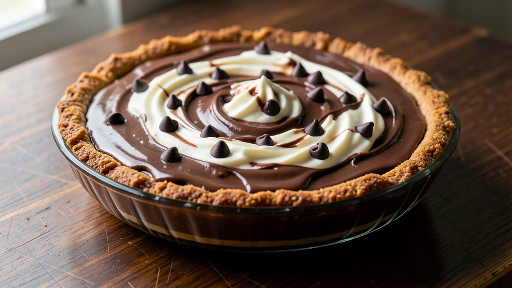 5 Star Chocolate Pie Recipe: Ultra-Rich Fudge Center With Crispy Lattice Top