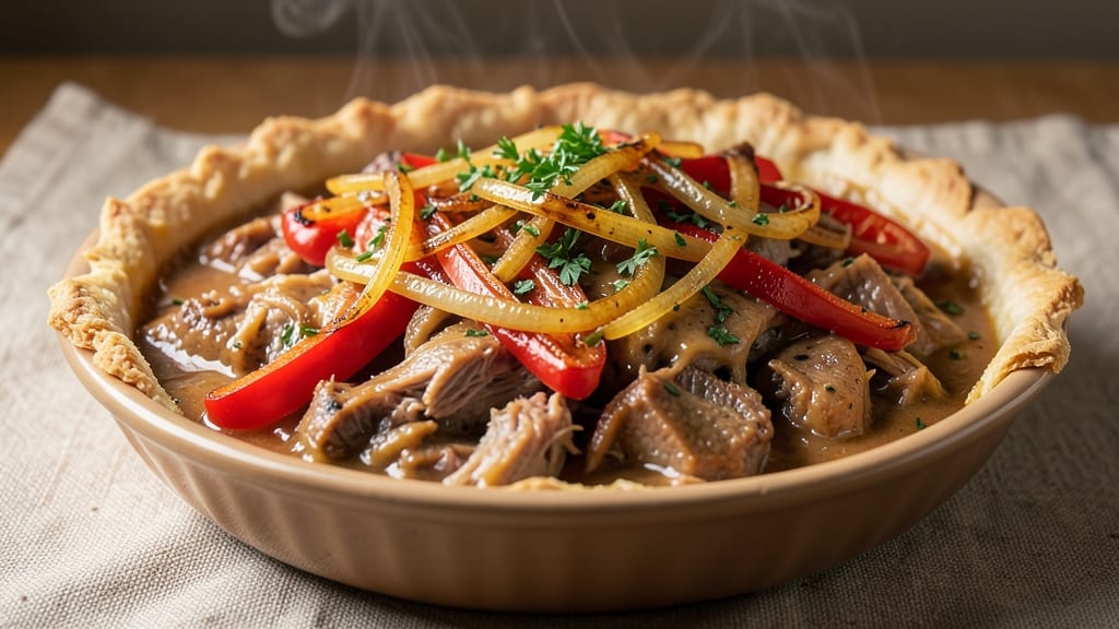 Rappie Pie Recipe with Pork: Southern-Style Gravy and Crispy Top