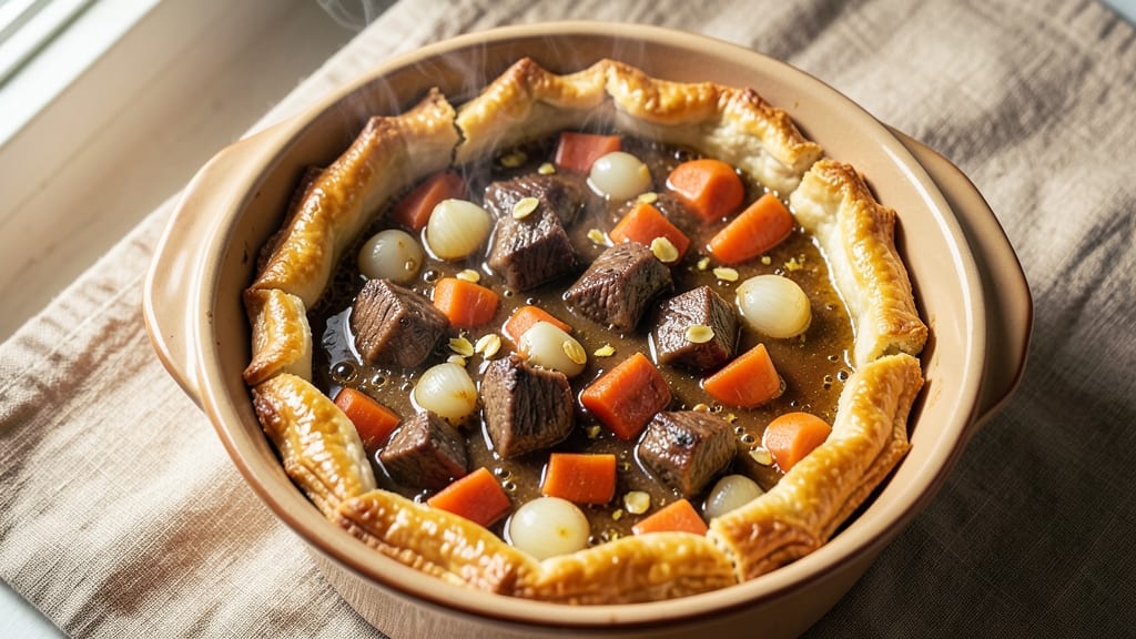 Steak and Ale Pie Recipe in Slow Cooker: Rich Gravy and Tender Meat in One Dish