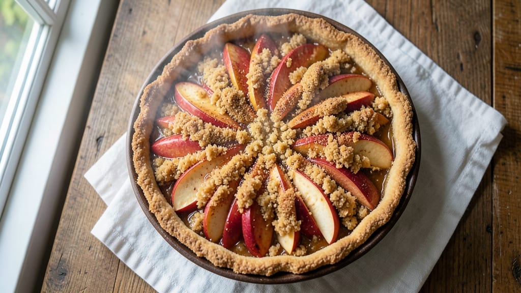 Apple Crumb Pie Recipe With Graham Cracker Crust: Warm Spice and Crunchy Topping Magic