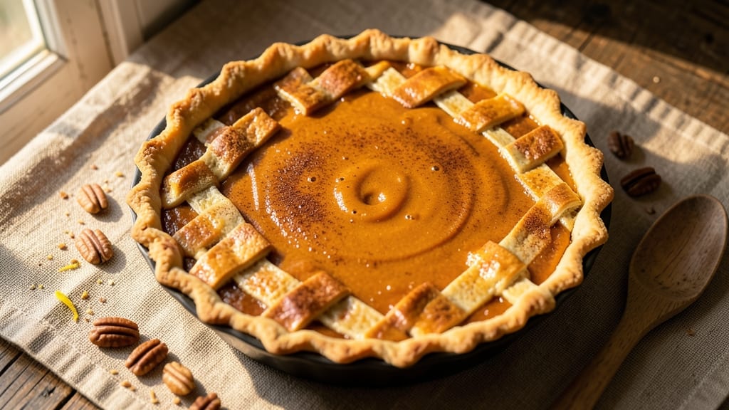 Aldi Canned Pumpkin Pie Recipe: Spiced Filling with Foil-Sealed Crust Magic