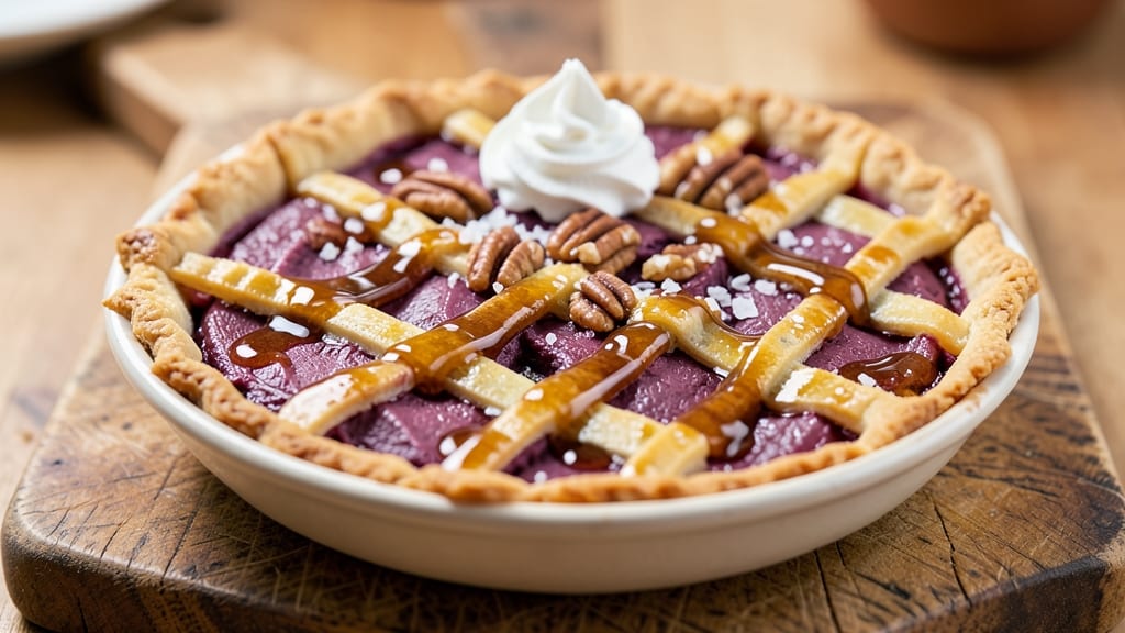 Purple Sweet Potato Pie Recipe Vegan: Deep Purple Swirls With No Dairy Needed