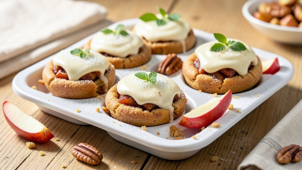 Apple Pie Cookie Cups Recipe: Mini Dessert Bites with Crispy Edges and Gooey Centers