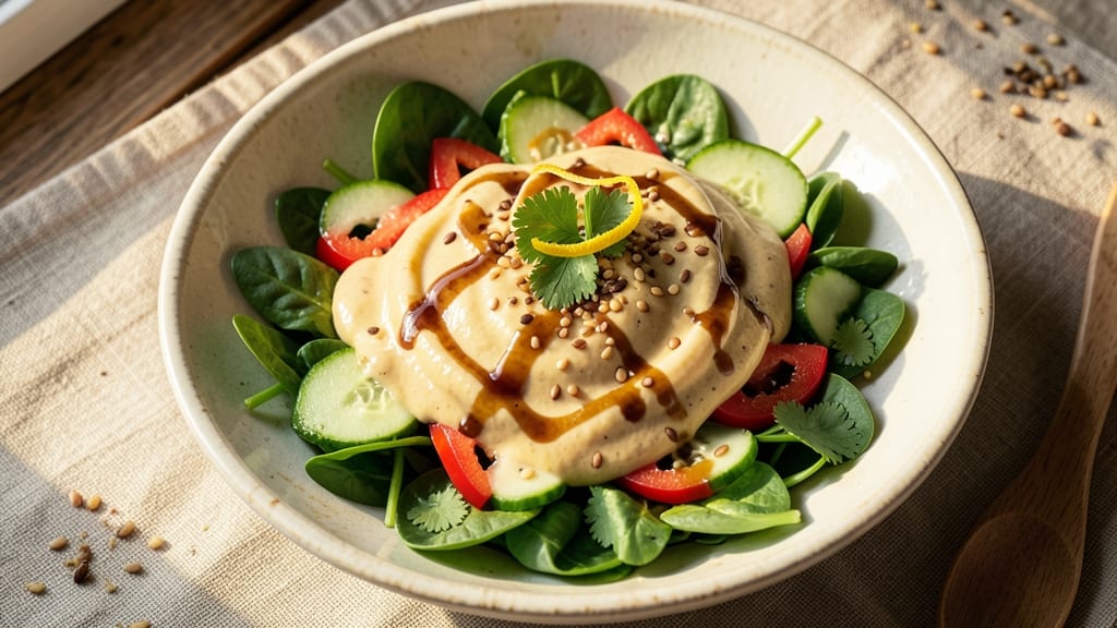 Kewpie Mayonnaise Sesame Dressing Salad Recipe: Nutty-Tangy Twist on Classic Greens