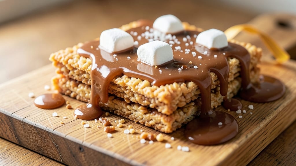 Rice Krispie Squares Recipe with Toffee: Crunchy Clusters and Caramelized Butter Magic