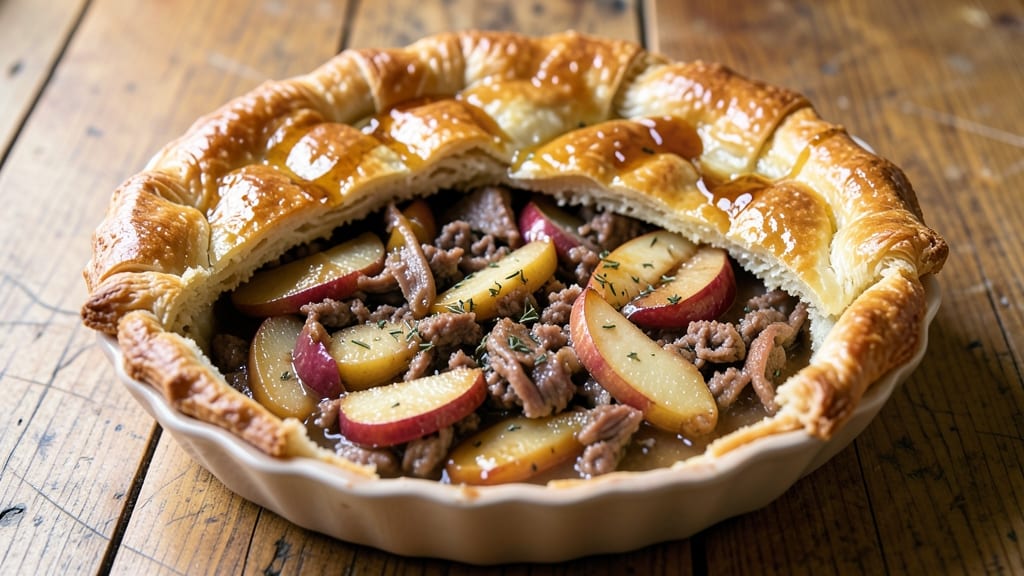 Pork and Apple Pie Recipe UK: Savory-Sweet British Bake With Crispy Top