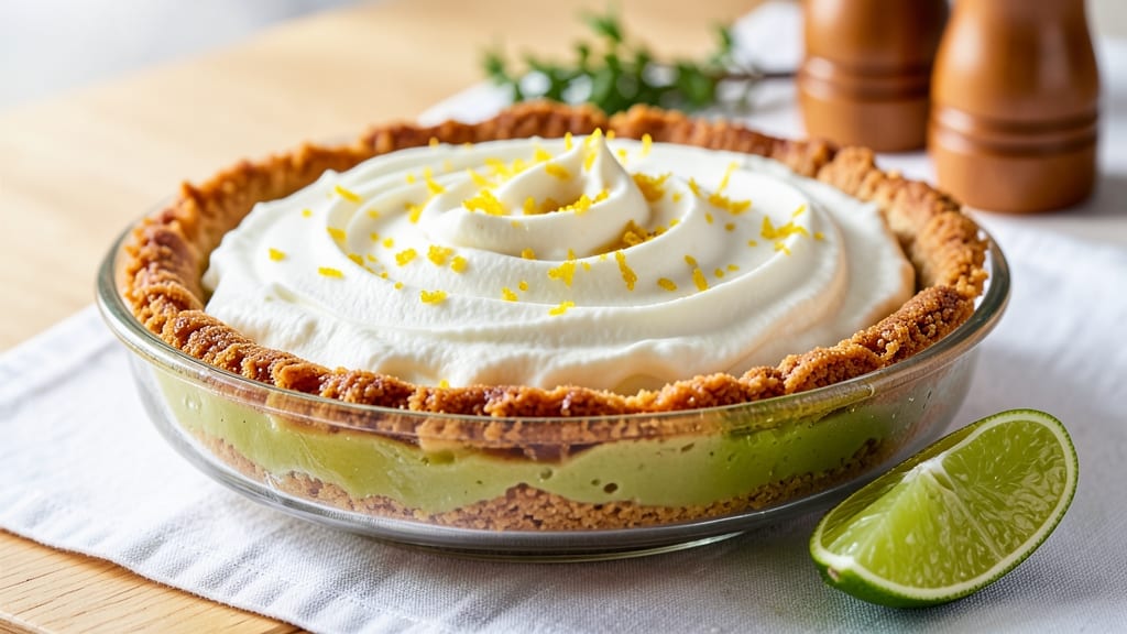 All Natural Key Lime Pie Recipe: Zesty Tartness With Creamy Coconut Whip