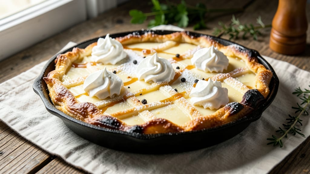 Amish Milk Pie Recipe: Crunchy Coconut Topping Over Creamy Vanilla Bliss