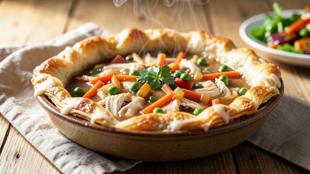 Silver Palate Chicken Pot Pie Recipe: Crisp-Topped Gravy That Stays Golden