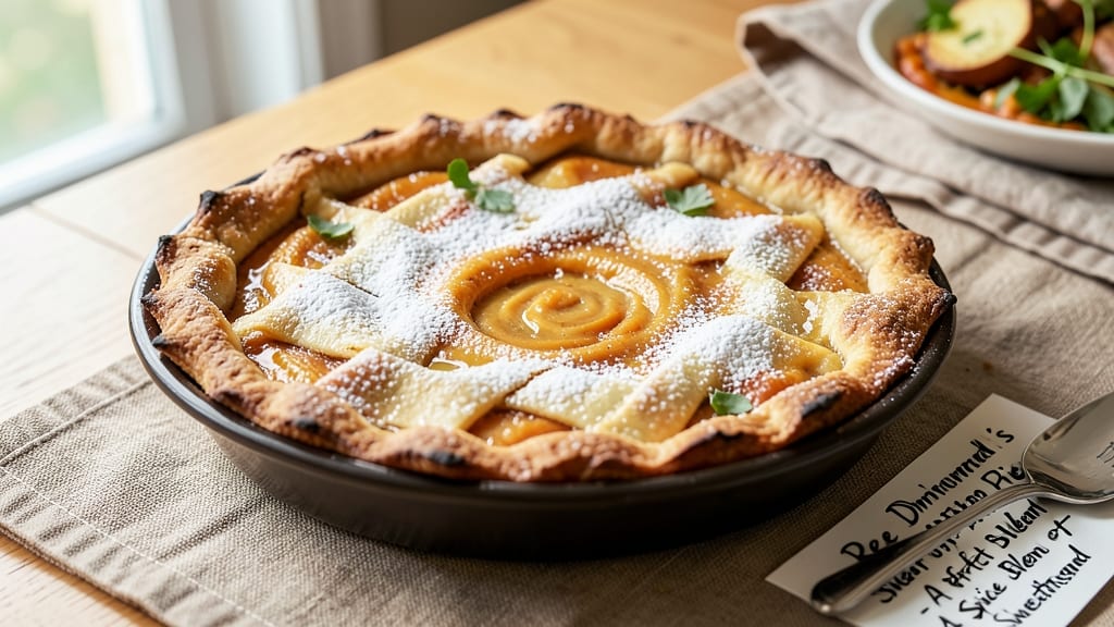 Ree Drummond's Sweet Potato Pie Recipe: Spiced Filling with Foil-Sealed Crust Magic
