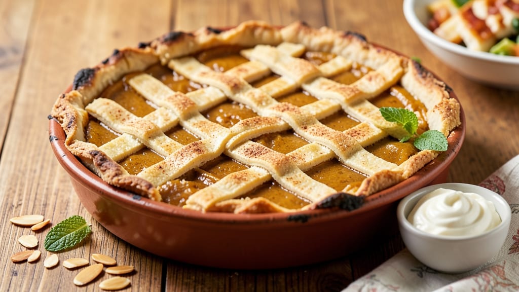 Almond Pumpkin Pie Recipe: Nutty Crunch Meets Silky Filling
