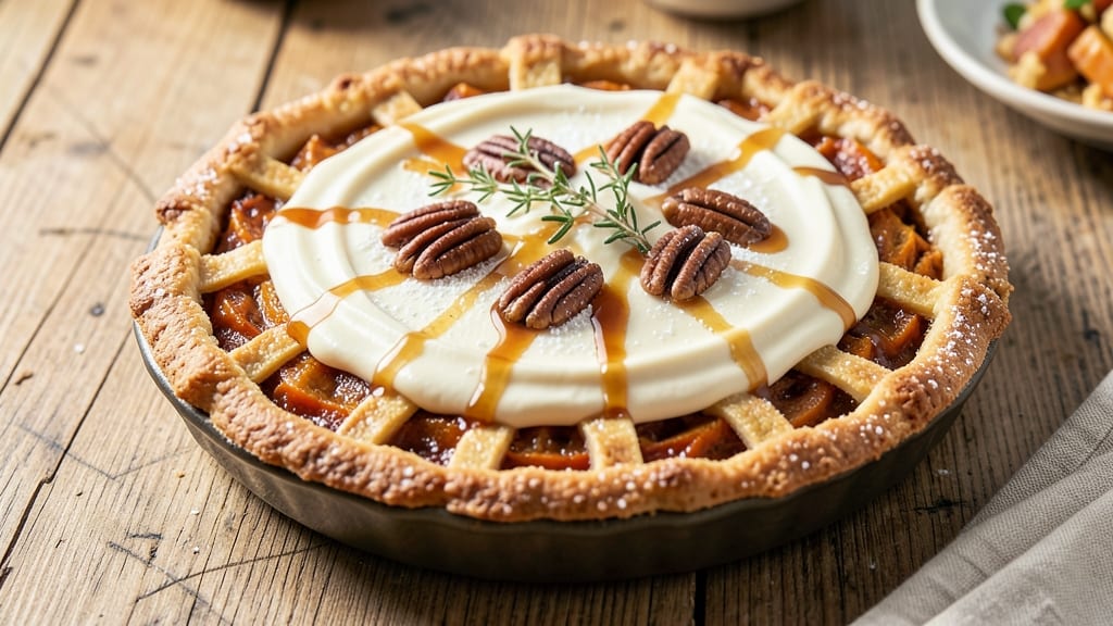 Rum Sweet Potato Pie Recipe: Spiced Boozy Filling with Crispy Topping
